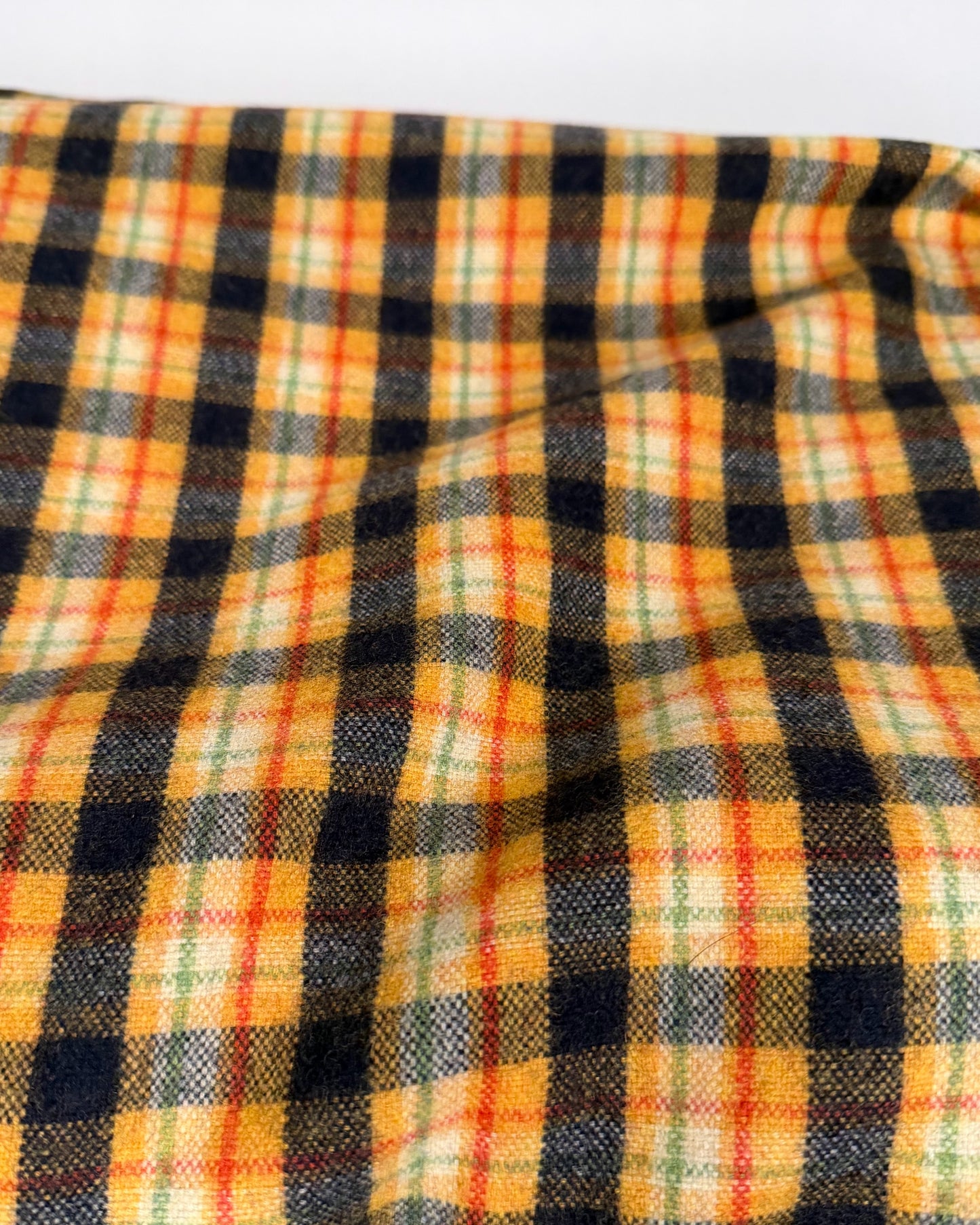 Gucci Yellow Wool Plaid
