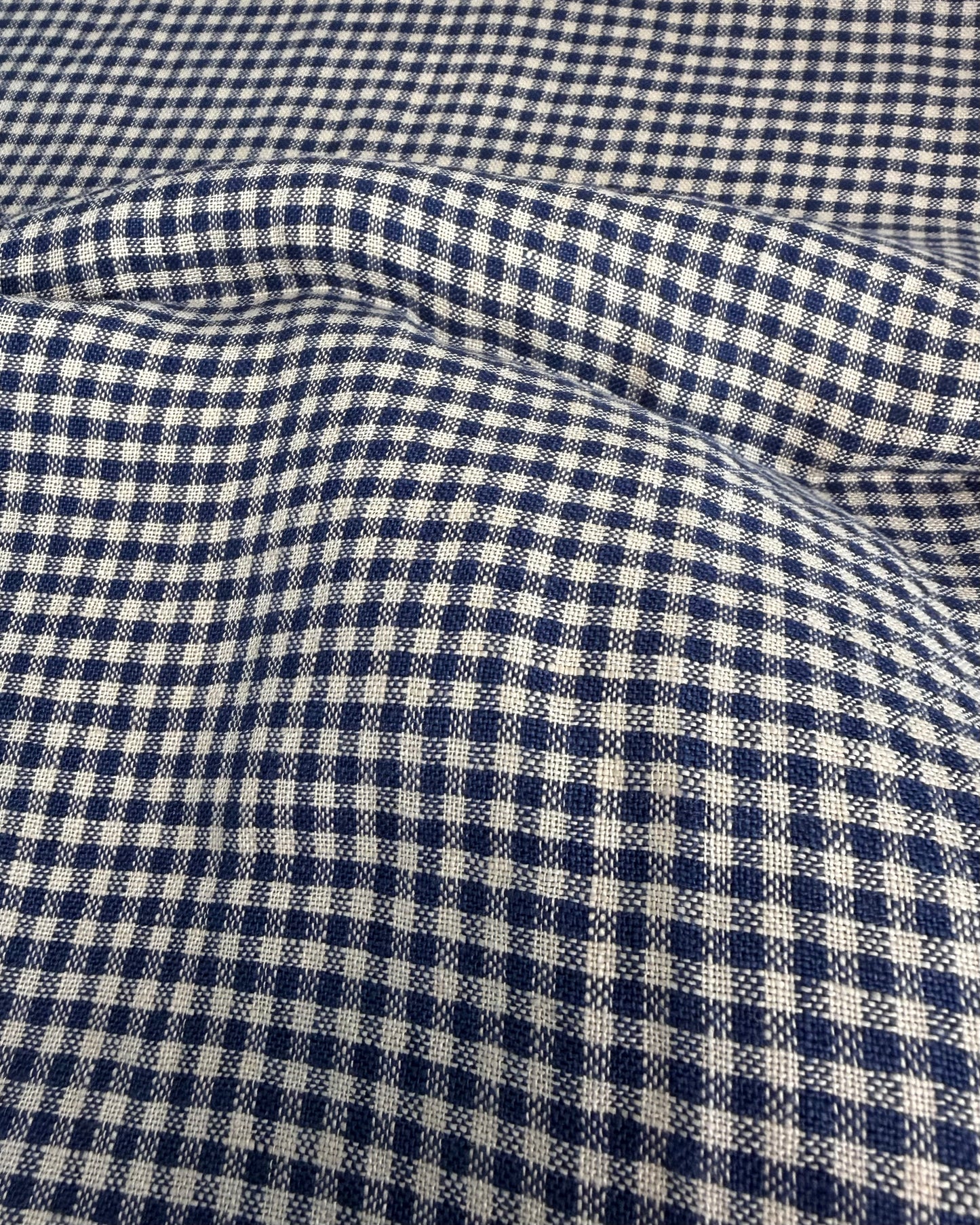 Gucci Navy Linen Check