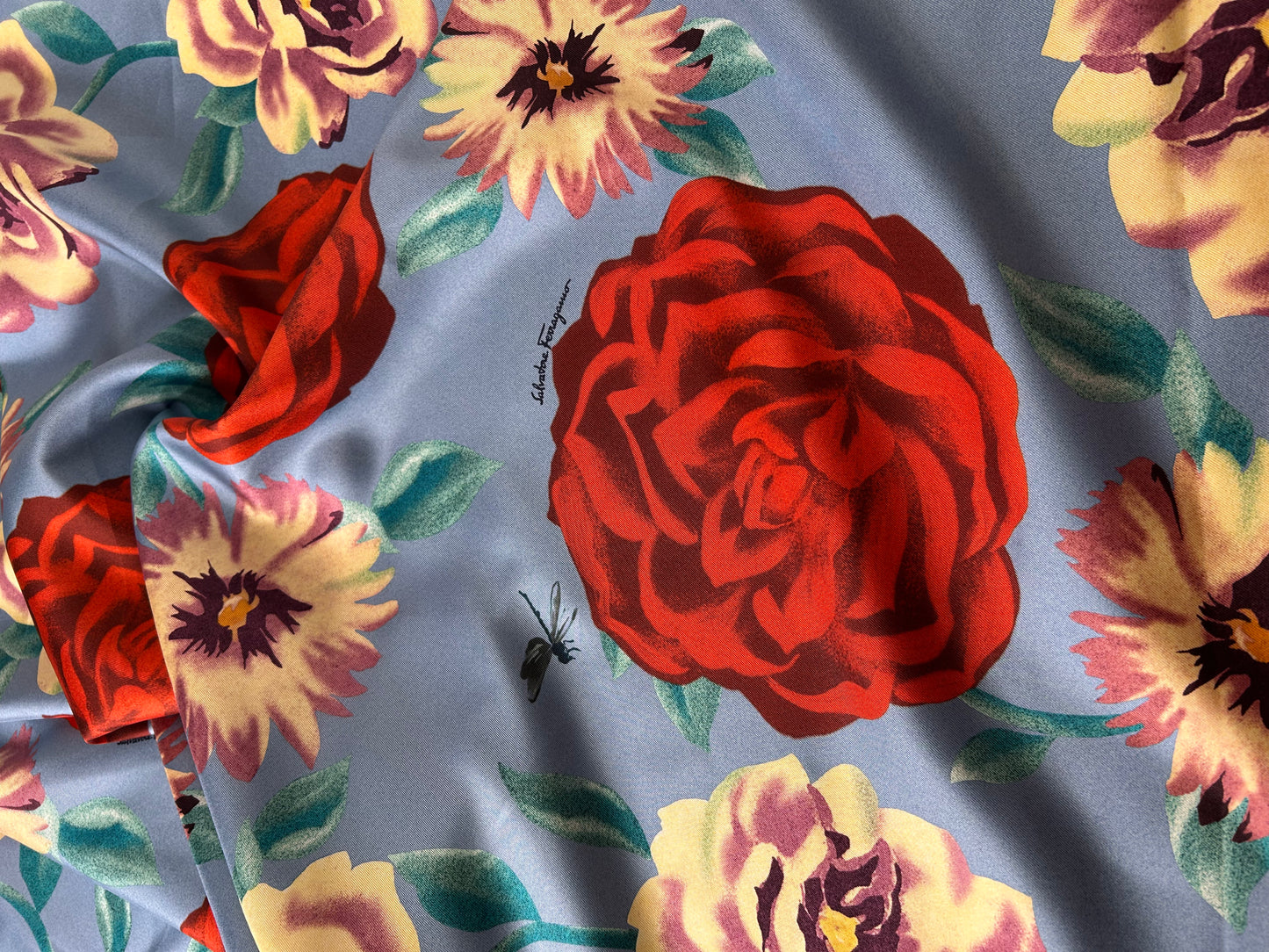 Ferragamo 100% Silk Fabric