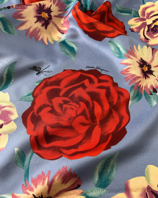 Ferragamo 100% Silk Fabric