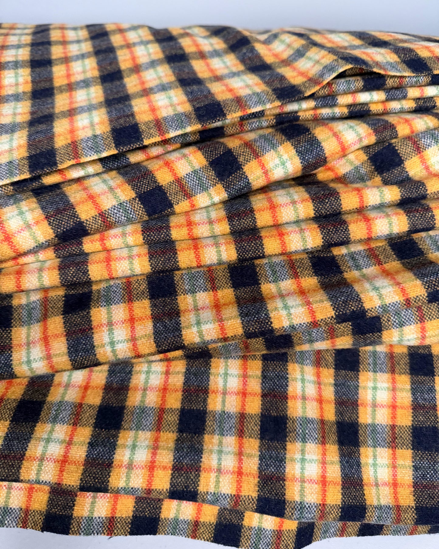 Gucci Yellow Wool Plaid