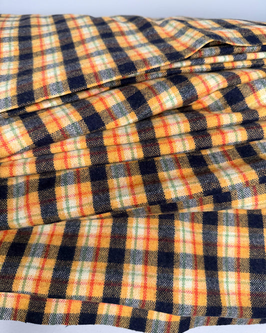 Gucci Yellow Wool Plaid