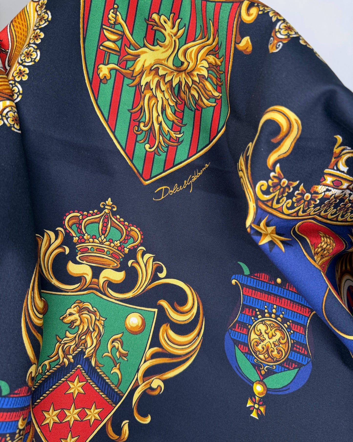 Dolce & Gabbana Branded Cotton Twill