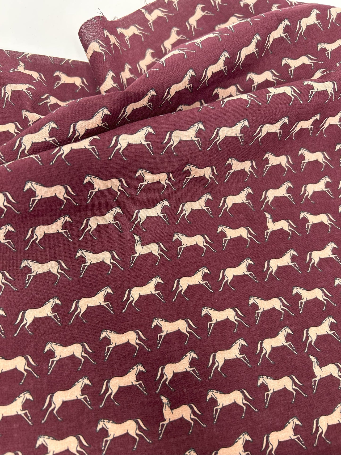 Printed Cotton Horses